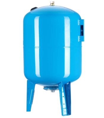 Гидроаккумулятор Belamos 100VT синий, вертикальный