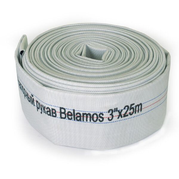 Текстильный шланг (напорный рукав) Belamos 3"х25м
